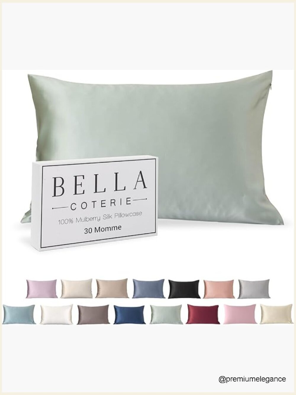 Luxury Silk Pillowcase 30 Momme 6A Mulberry Super Soft